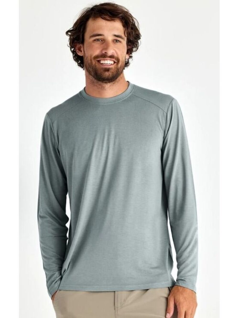 Free Fly Bamboo Shade Long Sleeve Size XXL